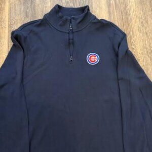 Small Men's Vineyard Vines Chicago Cubs 1/4 Zip